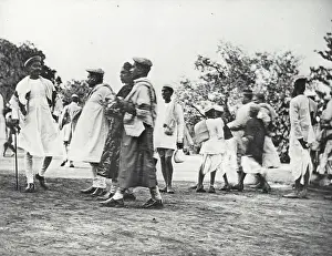 Some Prints: India - Jains and Marawarris on the Promenade, Calcutta