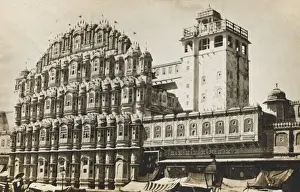 Carvings Prints: India, Jaipur - the Hawa Mahal