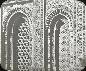 Very Prints: India - The Kutab - Details of windows at Ala-ud-din Gate, D