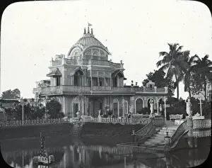 India - Lake view of Jain Temple