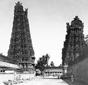 India - Madurai Temple early 1900s