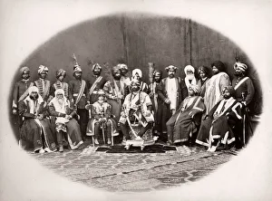 Topography Prints: India the Maharajah of Rana of Thellawar and suite 1860s