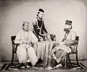 Topography Prints: India - Nawabs, Shepherd and Robertson, 1860s
