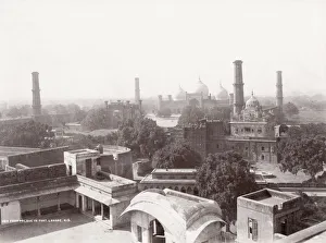Cityscape Prints: India, from the palace in the fort, Lahore, now Pakstan