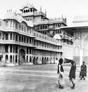 Jeypore Prints: India - Palace of HH Maharaja of Jeypore early 1900s