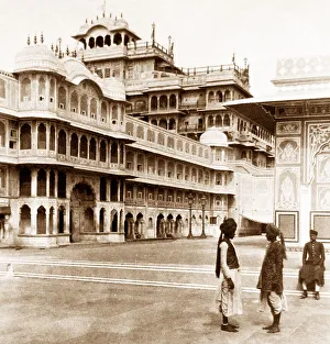India - Palace of HH Maharaja of Jeypore early 1900s