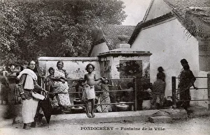 Bubblepunk Gallery: India - Puducherry District - Village Fountain