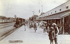 Images Dated 6th April 2011: India - Railway Station at Mhow