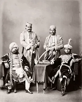 Topography Prints: India - Raja of Mahmudabad 1860s