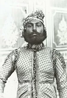 Bearded Collection: India - A Rajput Chief in ordinary dress, Delhi
