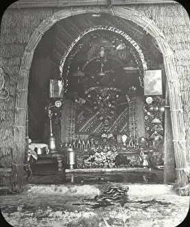 Containers Prints: India - Shrine at Rams Birthplace, Fyzabad