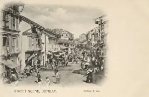 India - Street scene in Mumbai