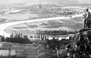 Cashmere Prints: India - Vale of Cashmere - Jhelum River early 1900s