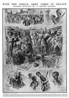 Pipers Prints: The Indian army corps in France during World War I