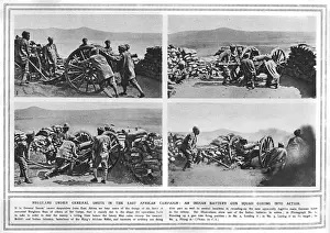 Squad Prints: Indian battery gun squad during World War I