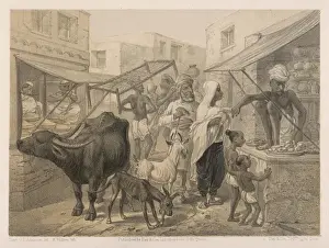 An Indian Bazaar C1860