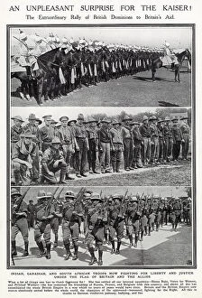 Beginning Collection: Indian, Canadian and South Africa Troops Fighting 1914