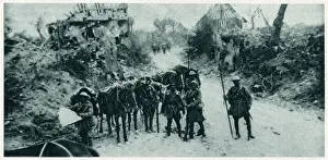 The Indian cavalry in action in France 1916