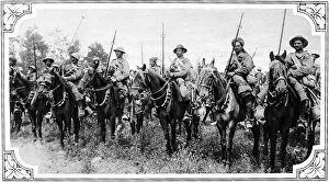 Indian cavalry preparing to charge