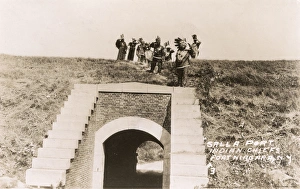 Grassy Collection: Indian Chiefs, Fort Niagara, New York State, USA