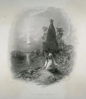 Waters Prints: Indian Child Sacrifice
