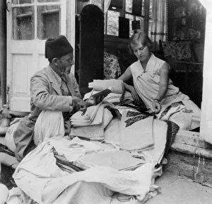 Piles Gallery: INDIAN CLOTH MERCHANT