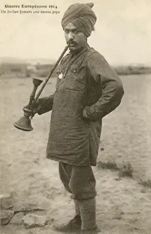 Common Wealth Prints: Indian (Commonwealth) soldier - WWI