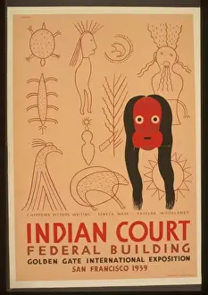 Indian court, Federal Building, Golden Gate International Ex