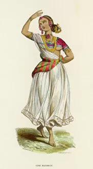 Dancers Gallery: Indian Dancing Girl / 1840