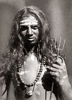 Indian fakir or holy man, India, c. 1900