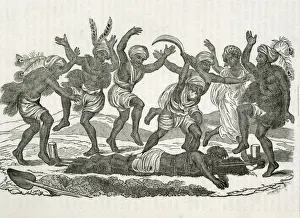 Indian Man Sacrificed