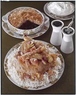 Curry Prints: Indian Meal 1970S