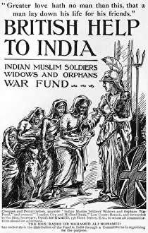 Widow Prints: Indian Muslim soldiers Widows and Orphans War Fund