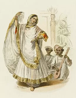 Musicians Collection: Indian Nautch Girl