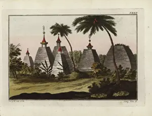 Robertvonspalart Prints: Indian pagodas