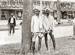 Indian priest, Port of Spain, Trinidad, West Indies, circa 1