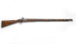 Images Dated 26th November 2015: Indian Smoothbore. 656 in musket, Pattern 1858