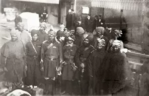 Images Dated 12th May 2011: Indian soldiers at Portsmouth Dock Yard