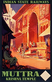 Temples Collection: Indian State Railways poster