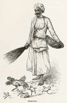 1891 Prints: Indian Sweeper