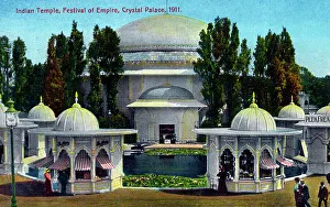 Dominion Prints: Indian Temple - Festival of Empire, Crystal Palace, London