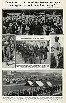Indian troops arriving in France, WW1
