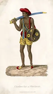 Curl Prints: Indian Watchman