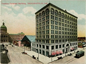 Images Dated 4th April 2016: Indianapolis, Indiana, USA - Traction Terminal Building