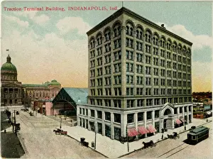 Terminal Prints: Indianapolis, Indiana, USA - Traction Terminal Building