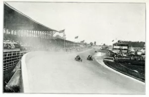 Dust Gallery: Indianapolis Motor Speedway and Grandstand, USA