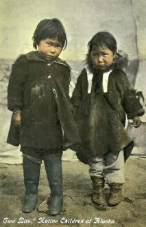 Alaskan Gallery: Indigenous Alaskan Inuit children