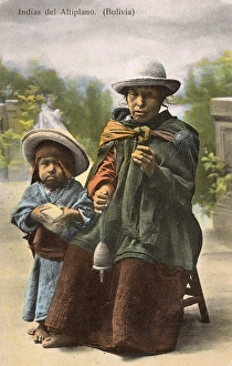 Spin Gallery: Indigenous Indians from Altiplano, Bolivia