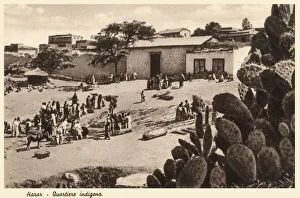 The Indigenous Quarter at Harar, Ethiopia