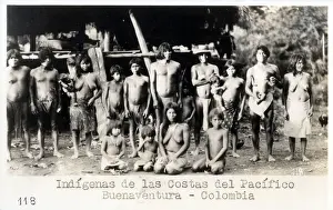 Region Prints: Indigenous Tribe from the Colombian Pacific Coast region